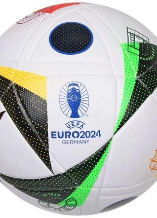 Мяч футбольный adidas euro24 fussballliebe league box in9369 (размер 5)2 фото