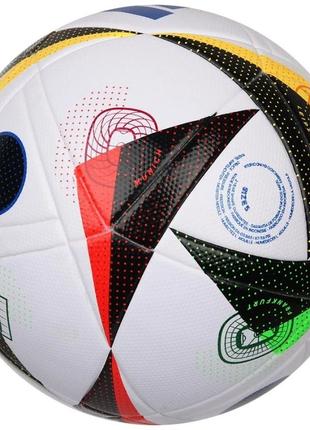 Мяч футбольный adidas euro24 fussballliebe league box in9369 (размер 5)5 фото