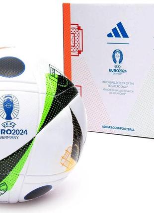 М'яч футбольний adidas euro24 fussballliebe league box in9369 (розмір 5)10 фото