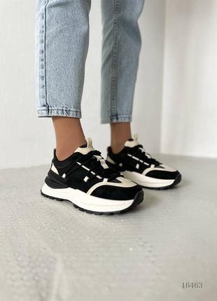 Стильні жіночі кросівки, еко шкіра, 35-36-37-38-39-40