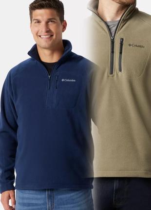 Флиска columbia men’s fast trekTM iii half zip fleece. оригинал. l,m.1 фото