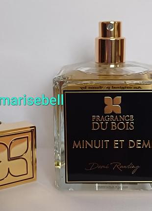 Распылив/делаюсь эксклюзивного парфюма minuit et demi от fragrance du bois (цена по 1мл)