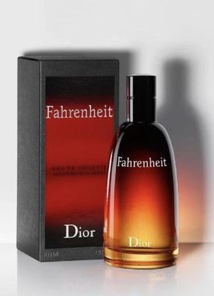 Мужские духи christian dior fahrenheit 100 ml туалетная вода (мужские духи кристиан диор фаренгейт парфюм)6 фото