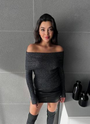 Облегающий пуловер3 фото