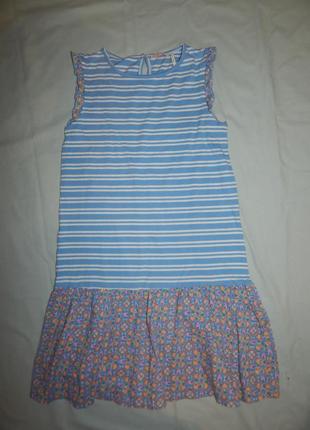 Платье сарафан легкое на девочку 12-13 лет натуральное