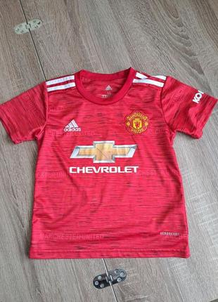 Детская футболка manchester united (adidas)