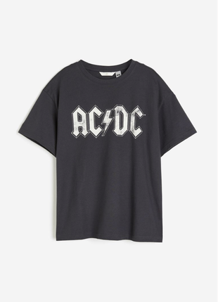 Хлопковая футболка ac/dc