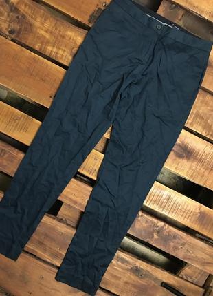 Жіночі класичні брюки (штани) van hausen (ван хаусен с-мрр ідеал оригінал сині)