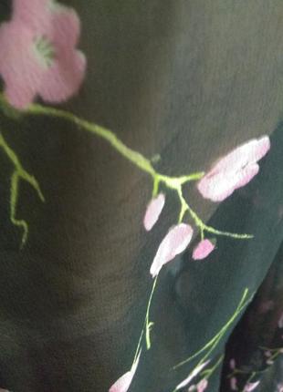 Романтична блузка з найніжнішого шовкового шифону4 фото