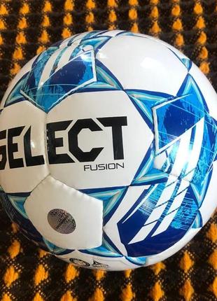 Мяч футбольный для детей select fusion (размер 4)5 фото