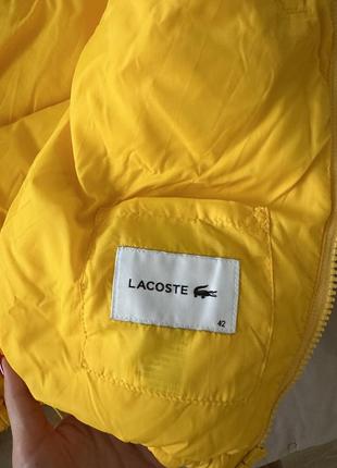 Lacoste куртка женская colorblock5 фото