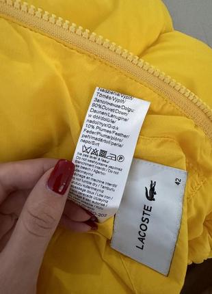 Lacoste куртка женская colorblock6 фото