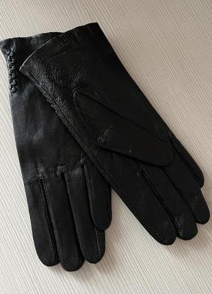 Нові рукавички зима (шкіра)2 фото