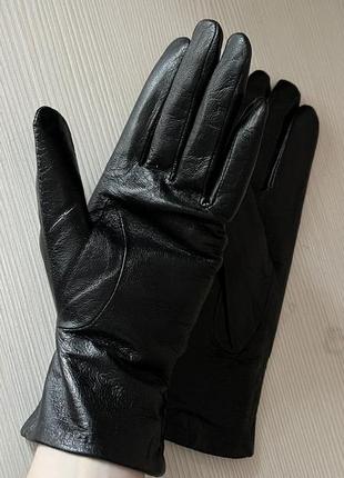 Нові рукавички зима (шкіра)3 фото
