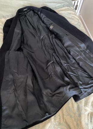 Роскошное кашемировое шерстяное пальто оверсайз длинное made insk 🇬🇧5 фото
