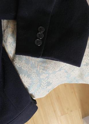 Роскошное кашемировое шерстяное пальто оверсайз длинное made insk 🇬🇧6 фото