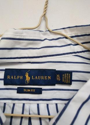 Рубашка ralph lauren женская regular классический воротник7 фото