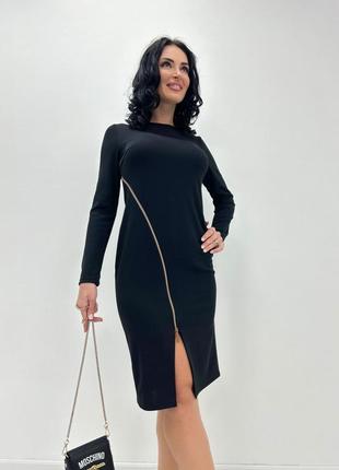 Елегантна сукня з блискавкою7 фото