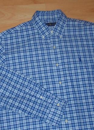 Рубашка клетчатая polo ralph lauren lv original xl-xxl levis ck