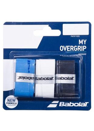 Намотка на ракетку babolat my overgrip x3 653052/164 (3 шт.)