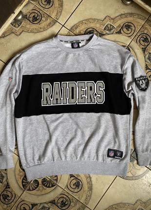 Мужской свитшот худи кофта реглан nike nfl raiders x patriots new england2 фото