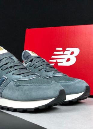 Чоловічі кросівки new balance 574 classic сірі3 фото