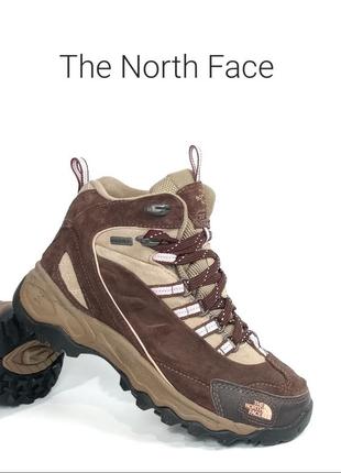 Кожаные женские ботинки the north face оригинал