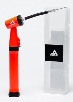 Двухтактный насос для мячей adidas dual action pump cz9556