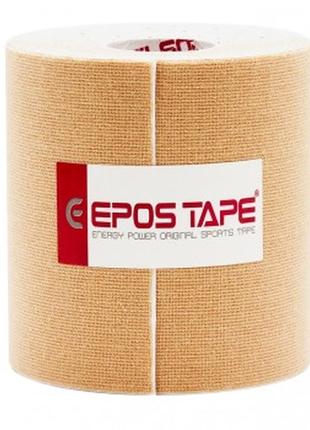 Кінезіотейп epos tape 7,5 см х 5 м (південна корея) бежевий