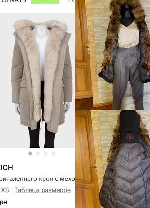 Woolrich парка с хутором оригінал1 фото