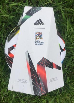 М'яч футбольний adidas uefa nations league pro omb fs0205 (розмір 5)9 фото