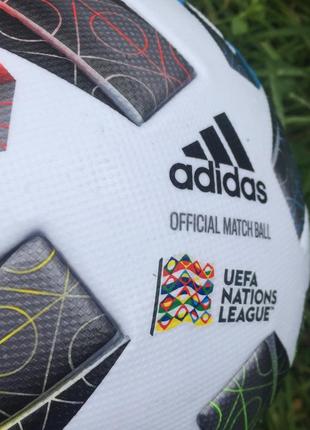 М'яч футбольний adidas uefa nations league pro omb fs0205 (розмір 5)8 фото