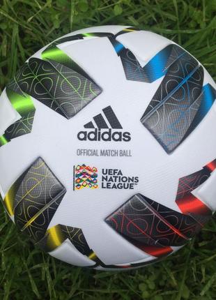 М'яч футбольний adidas uefa nations league pro omb fs0205 (розмір 5)3 фото