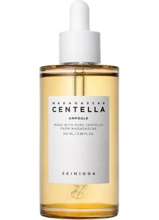 Ампульна сироватка з екстрактом центелли азіатської skin1004 - madagascar centella ampoule - 100ml