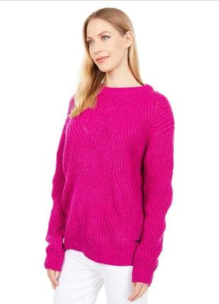 Светр joules fluffy pointelle pink