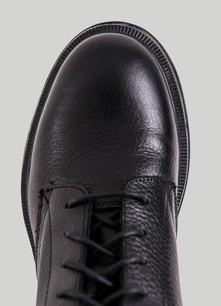 Брендові шкіряні демі черевики в стилі  мілітарі від  woolrich6 фото