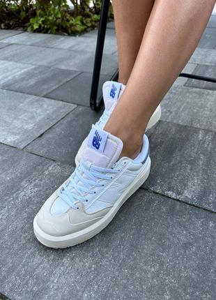 Жіночі кросівки new balance ct302 white blue 25 фото
