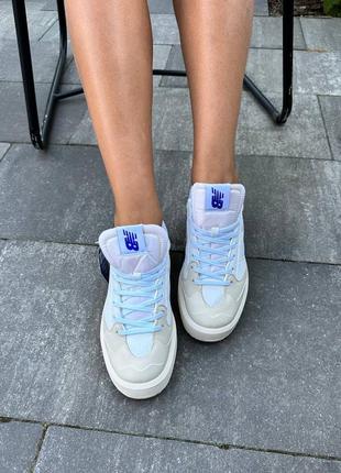 Жіночі кросівки new balance ct302 white blue 2