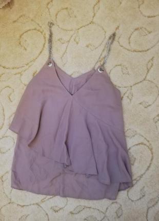 Шифоновая майка