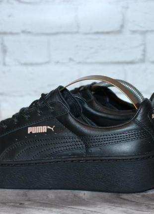 Кроссовки puma basket platform metalic4 фото