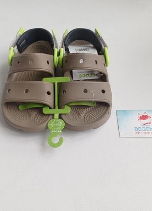 Сандалии детские crocs classic all-terrain sandal8 фото