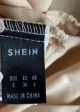 Шикарное платье с драпировкой shein2 фото