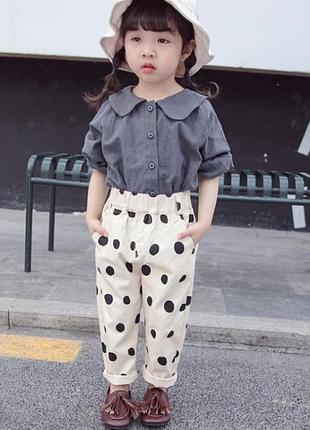 Лёгкие ,очень стильные штаны на девочку