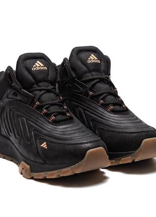 Чоловічі зимові черевики adidas originals ozelia black