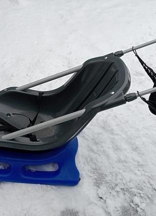 Санки дитячі khw snow baby fun синій