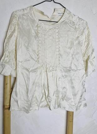 Isabel marant шёлковая блуза