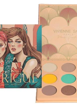 Палетка тіней для повік (9 кольорів) vivienne sabo haute couture — no1 (intrigue) marketopt
