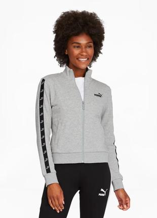 Женский кофта толстовка puma с лампасами