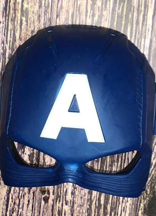 Новогодний костюм капитан америка с маской для мальчика 9-10 лет, 134-140 см6 фото