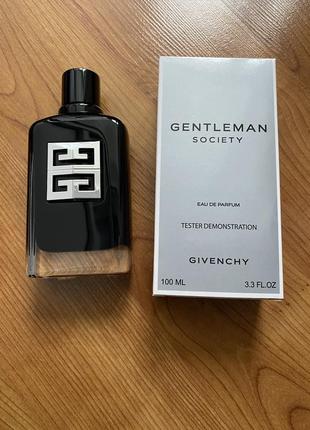 Чоловічі парфуми givenchy gentleman society (тестер) 100 ml.